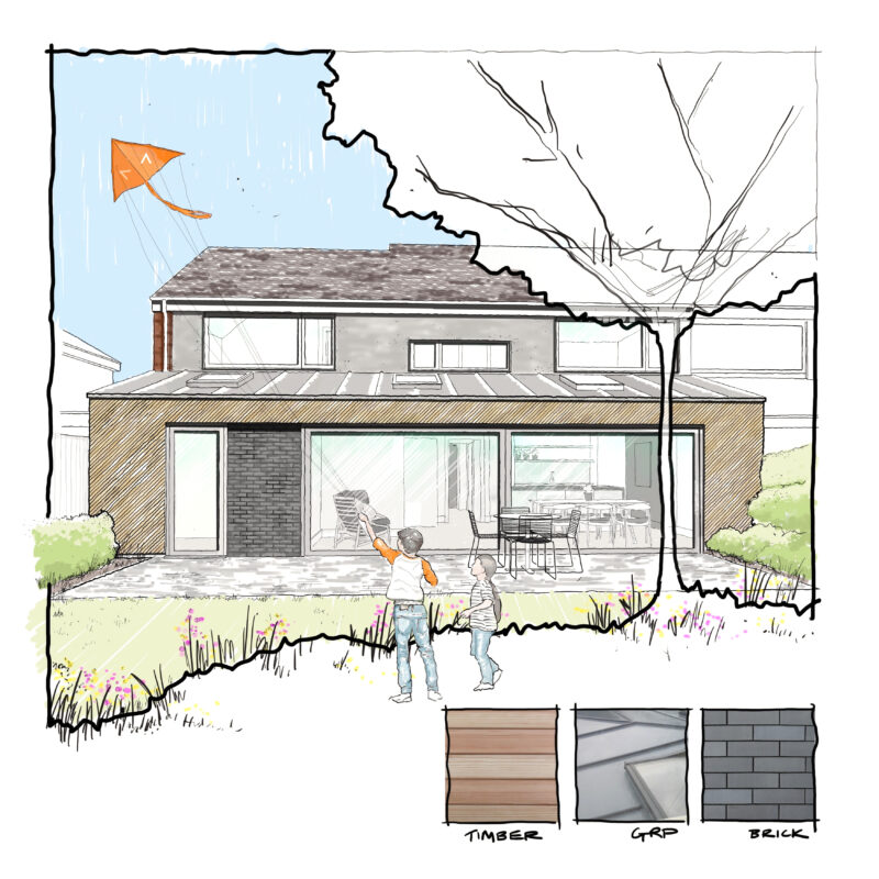 Engineers House Sketch