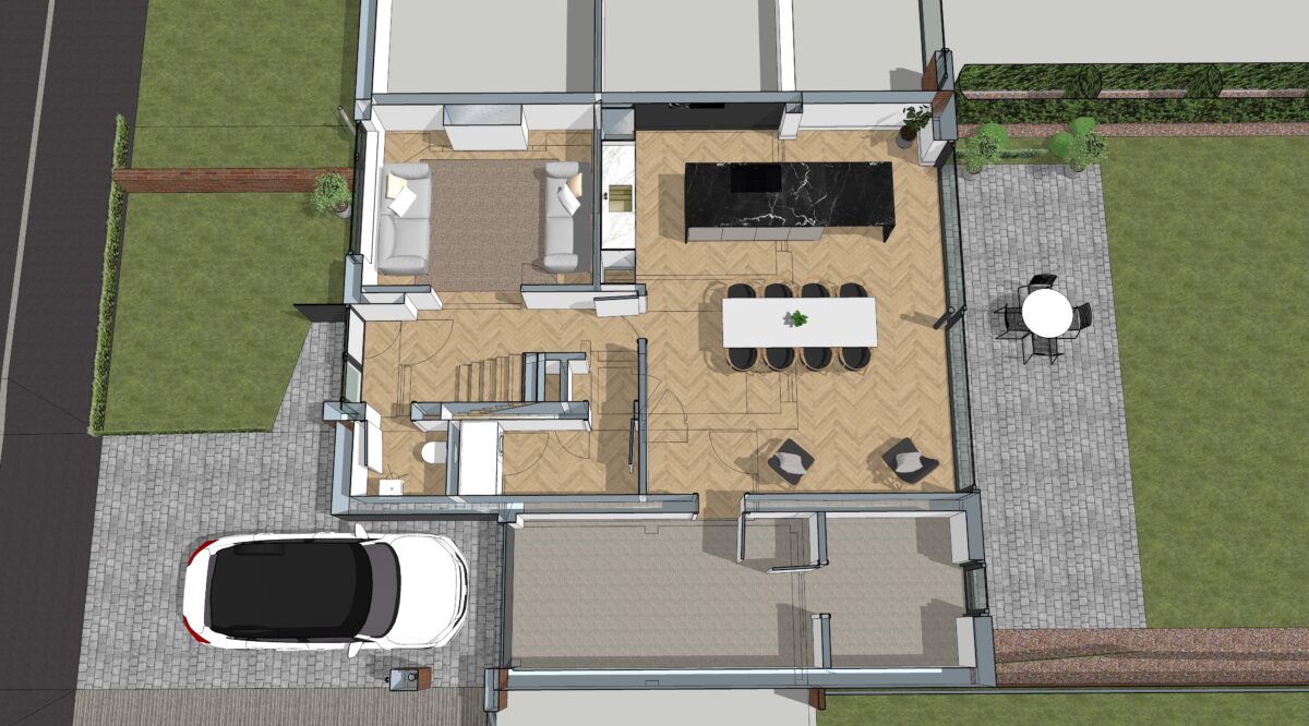 Rowallan Feasibility Ground Floor Plan E