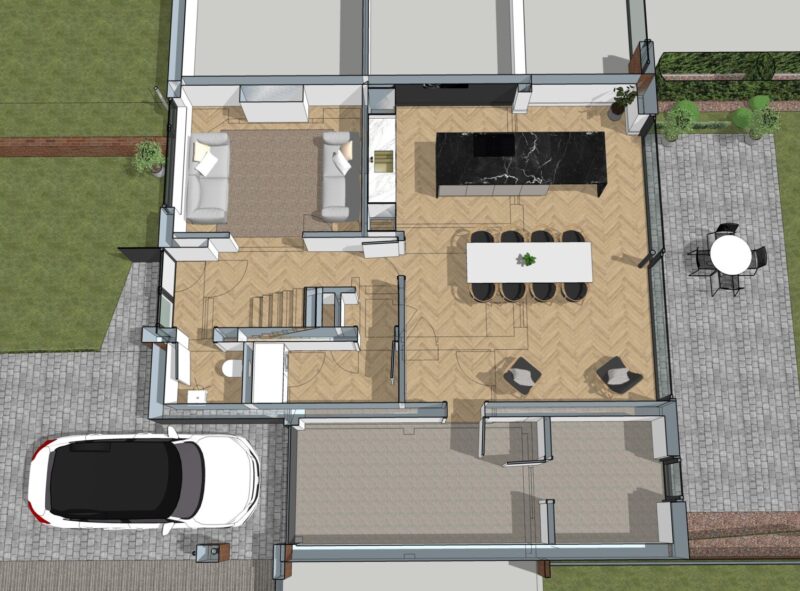 Rowallan Feasibility Ground Floor Plan E